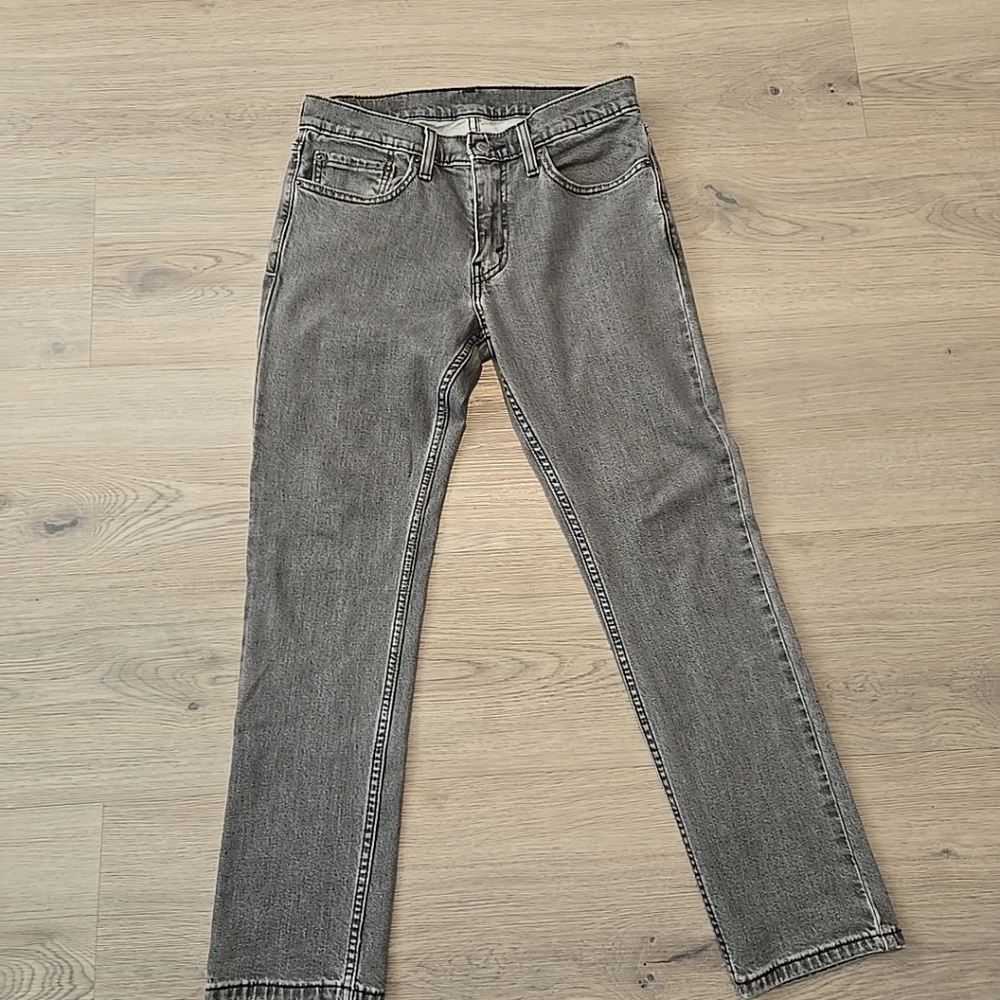 Gray Denim Jeans